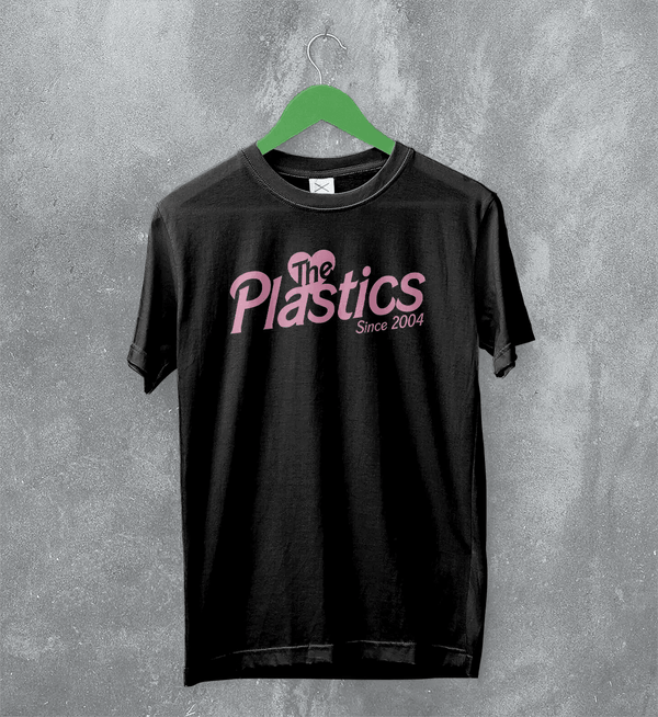 Mean Girls Since 2004 T-Shirt The Plastics Shirt Mean Girls Tee Movie Merch - Black - WorldWideShirt