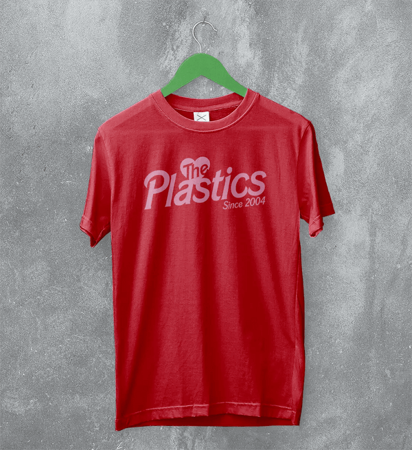 Mean Girls Since 2004 T-Shirt The Plastics Shirt Mean Girls Tee Movie Merch - Red - WorldWideShirt