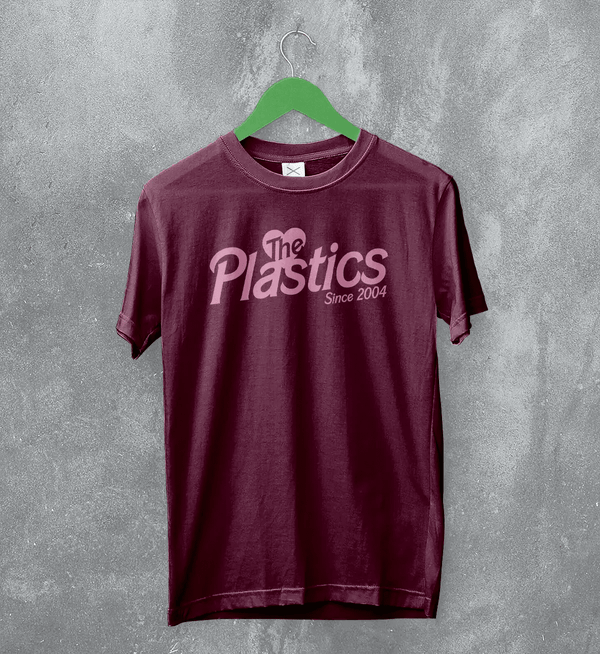 Mean Girls Since 2004 T-Shirt The Plastics Shirt Mean Girls Tee Movie Merch - Red Maroon - WorldWideShirt