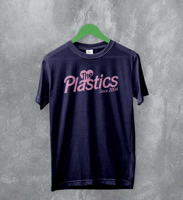 Mean Girls Since 2004 T-Shirt The Plastics Shirt Mean Girls Tee Movie Merch - Navy Blue - WorldWideShirt