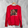 Mean Girls Sweatshirt Funny Im A Cool Mom Shirt Mean Girls MOM Comedy Movie Crewneck - Red - WorldWideShirt