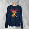 Melvins Houdini Sweatshirt Two Headed Dog Sweater Sludge Metal Merch - WorldWideShirt