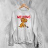 Melvins Houdini Sweatshirt Two Headed Dog Sweater Sludge Metal Merch - WorldWideShirt