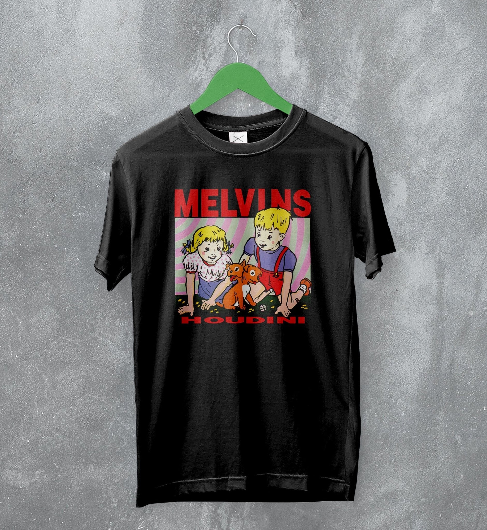 Melvins T-Shirt Houdini Album Cover Shirt Vintage Band Merch