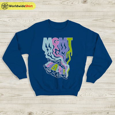 MGMT Congratulations Tour Sweatshirt MGMT Shirt Music Shirt - WorldWideShirt