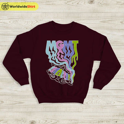 MGMT Congratulations Tour Sweatshirt MGMT Shirt Music Shirt - WorldWideShirt