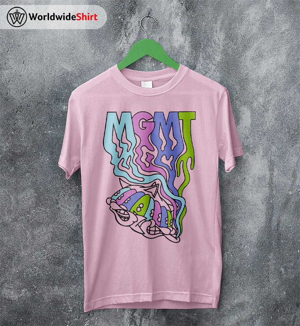 MGMT Congratulations Tour T Shirt MGMT Shirt Music Shirt