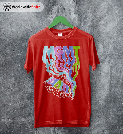 MGMT Congratulations Tour T Shirt MGMT Shirt Music Shirt - WorldWideShirt