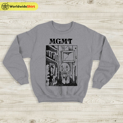 MGMT Little Dark Age Tour Sweatshirt MGMT Shirt Music Shirt - WorldWideShirt