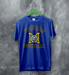 MICHIGAN University T-shirt Football Logo Shirt Michigan Football Merch - Royal Blue - WorldWideShirt