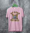 MICHIGAN University T-shirt Football Logo Shirt Michigan Football Merch - Light Pink - WorldWideShirt