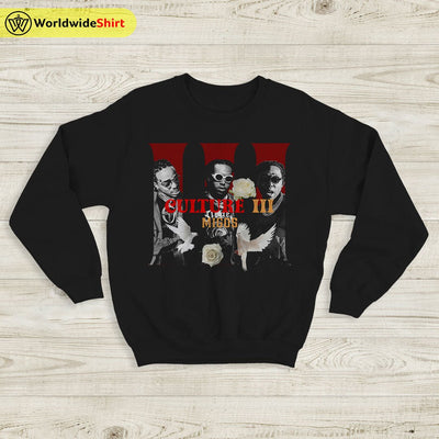 Migos Sweatshirt Migos Culture III Tour Sweater Migos Shirt - WorldWideShirt