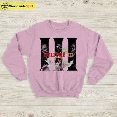 Migos Sweatshirt Migos Culture III Tour Sweater Migos Shirt - WorldWideShirt