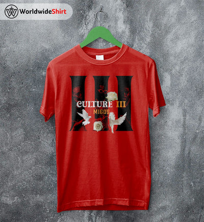 Migos T Shirt Migos Culture III Tour T Shirt Migos Shirt - WorldWideShirt