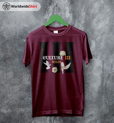 Migos T Shirt Migos Culture III Tour T Shirt Migos Shirt - WorldWideShirt