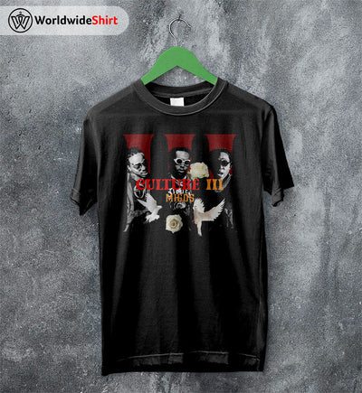 Migos T Shirt Migos Culture III Tour T Shirt Migos Shirt - WorldWideShirt