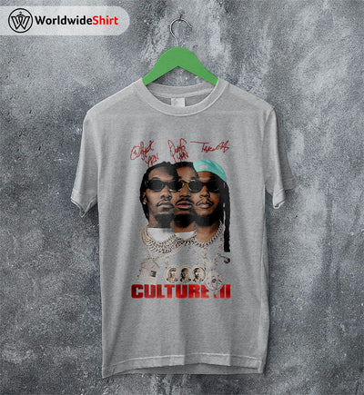 Migos T Shirt Migos Signature Culture III 2021 T Shirt Migos Shirt - WorldWideShirt