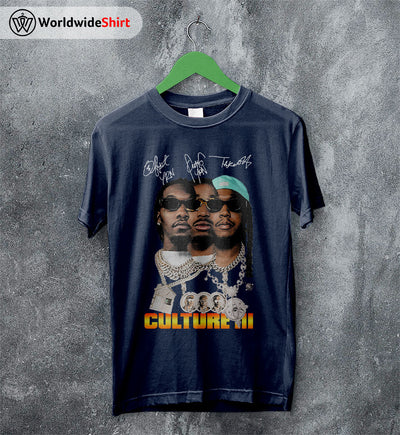 Migos T Shirt Migos Signature Culture III 2021 T Shirt Migos Shirt - WorldWideShirt