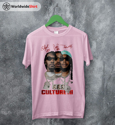 Migos T Shirt Migos Signature Culture III 2021 T Shirt Migos Shirt - WorldWideShirt