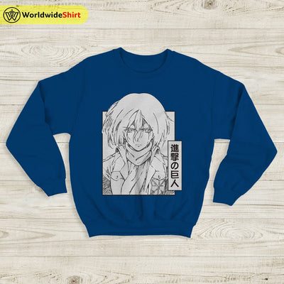 Mikasa Ackerman Sweatshirt Attack On Titan Shirt Shingeki no Kyojin Shirt - WorldWideShirt