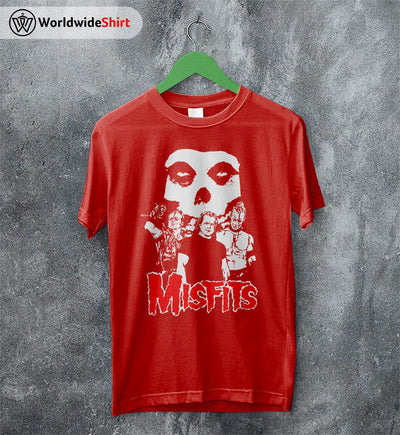 Misfits 1980 Tour T shirt Misfits Shirt Music Shirt Classic Rock Shirt - WorldWideShirt