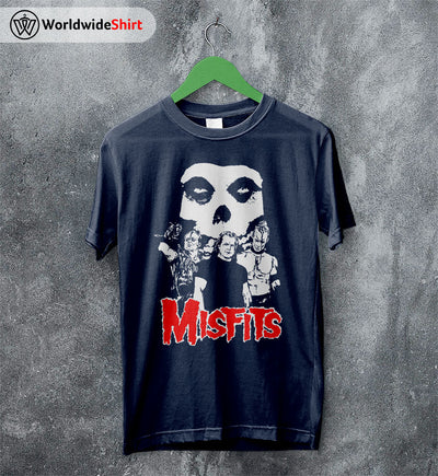 Misfits 1980 Tour T shirt Misfits Shirt Music Shirt Classic Rock Shirt - WorldWideShirt