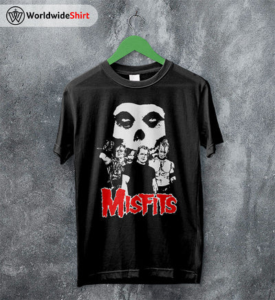 Misfits 1980 Tour T shirt Misfits Shirt Music Shirt Classic Rock Shirt - WorldWideShirt