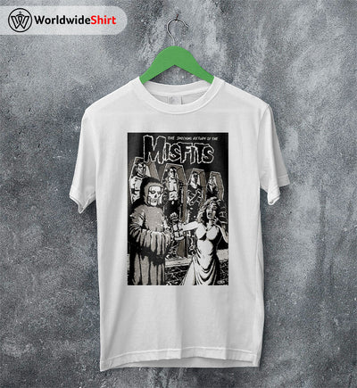 Misfits 80s Tour Poster T-shirt Misfits Shirt Classic Rock Shirt Music Shirt - WorldWideShirt