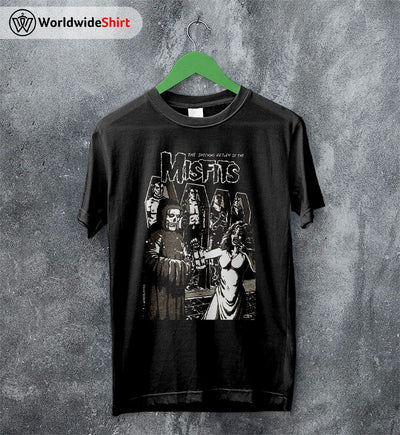 Misfits 80s Tour Poster T-shirt Misfits Shirt Classic Rock Shirt Music Shirt - WorldWideShirt