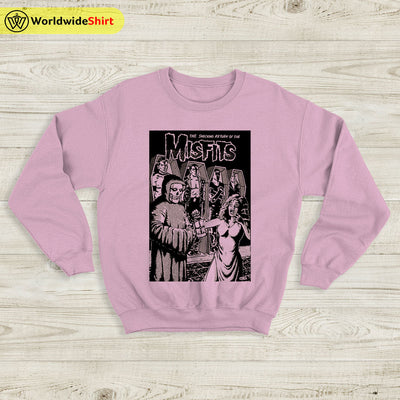 Misfits 80s Tour Sweatshirt Misfits Shirt Classic Rock Shirt Music Shirt - WorldWideShirt