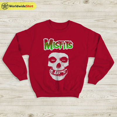 Misfits Band Logo Sweatshirt Misfits Shirt Classic Rock Shirt Music Shirt - WorldWideShirt