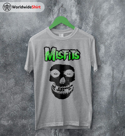 Misfits Band Logo T-shirt Misfits Shirt Classic Rock Shirt Music Shirt - WorldWideShirt