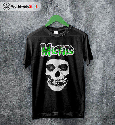 Misfits Band Logo T-shirt Misfits Shirt Classic Rock Shirt Music Shirt - WorldWideShirt