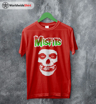 Misfits Band Logo T-shirt Misfits Shirt Classic Rock Shirt Music Shirt - WorldWideShirt