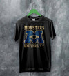 Monsters University Logo T-shirt Monsters Inc Shirt Monsters University - Black - WorldWideShirt