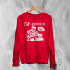 Morgan Wallen Sweatshirt Morgan Wallen Just in Case Shirt American Concert Crewneck - Red - WorldWideShirt