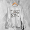 Morgan Wallen Sweatshirt Morgan Wallen Just in Case Shirt American Concert Crewneck - White - WorldWideShirt