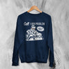 Morgan Wallen Sweatshirt Morgan Wallen Just in Case Shirt American Concert Crewneck - Navy Blue - WorldWideShirt