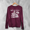 Morgan Wallen Sweatshirt Morgan Wallen Just in Case Shirt American Concert Crewneck - Red Maroon - WorldWideShirt