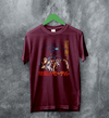 Motel Hell T-Shirt Horror Movie Shirt Vintage Motel Hell Slasher Merch - Red Maroon - WorldWideShirt