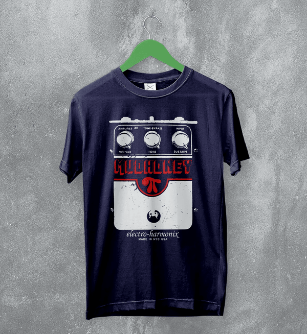 Mudhoney Electro-Harmonix T-Shirt Rock Band Mudhoney Shirt Music Art Merch - Navy Blue - WorldWideShirt