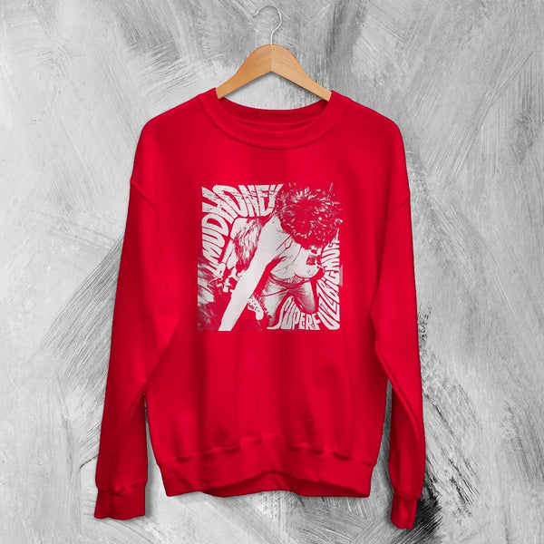Mudhoney Superfuzz Bigmuff Sweatshirt Rock Album Mudhoney Shirt Music Merch - Red - WorldWideShirt