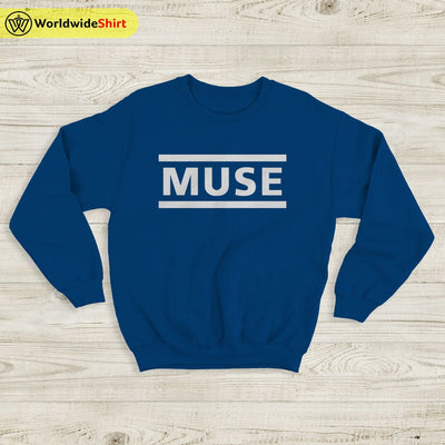 Muse Band Logo Sweatshirt Muse Shirt Rock Band Shirt - WorldWideShirt