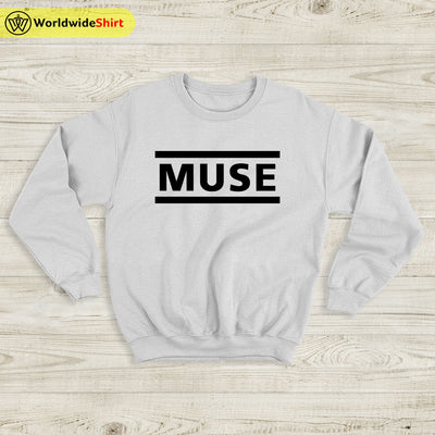 Muse Band Logo Sweatshirt Muse Shirt Rock Band Shirt - WorldWideShirt