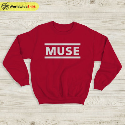 Muse Band Logo Sweatshirt Muse Shirt Rock Band Shirt - WorldWideShirt