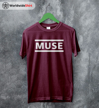 Muse Band Logo T Shirt Muse Shirt Rock Band Shirt - WorldWideShirt