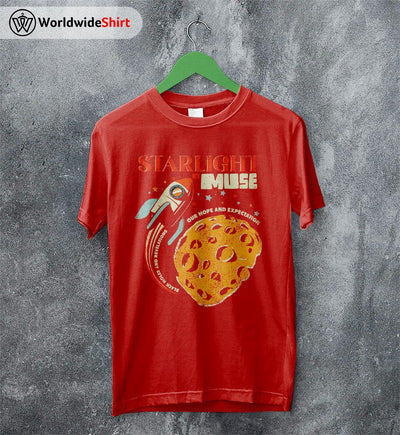 Muse Starlight T Shirt Muse Shirt Rock Band Shirt - WorldWideShirt