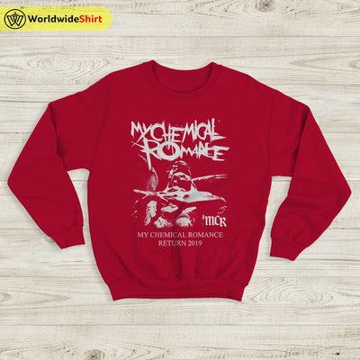 My Chemical Romance 2019 Tour Sweatshirt My Chemical Romance Shirt MCR - WorldWideShirt