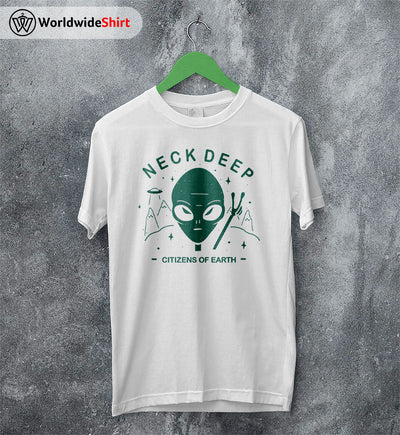 Neck Deep Citizens of Earth T shirt Neck Deep Shirt Pop Punk Shirt - WorldWideShirt