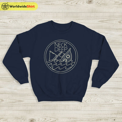 Neck Deep Graphic Sweatshirt Neck Deep Shirt Pop Punk Shirt - WorldWideShirt